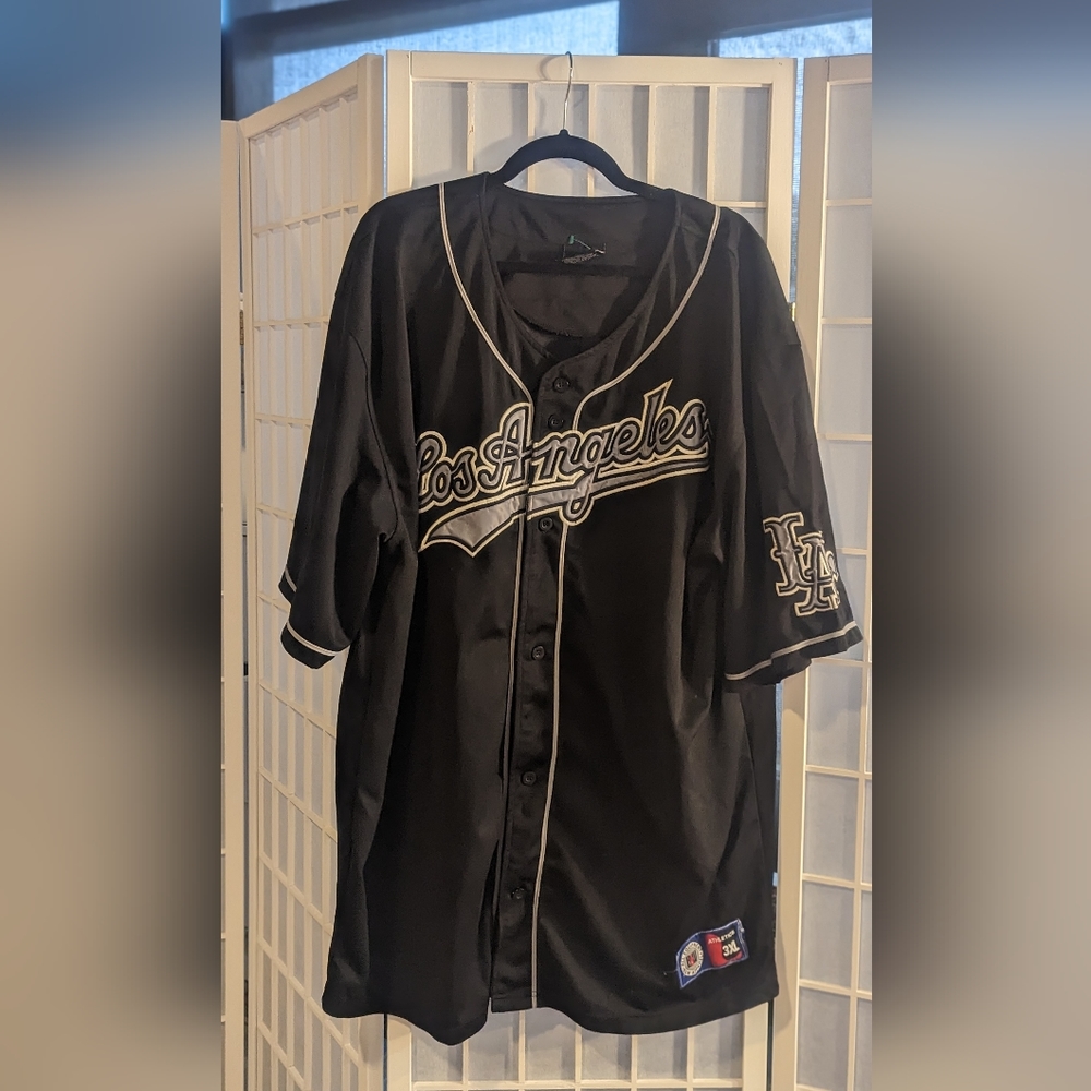 Black & White Las Angeles jersey 3X